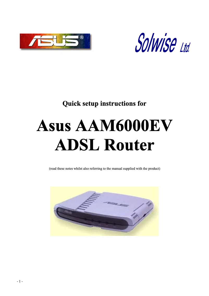 Page 1 de la notice Manuel utilisateur Asus AAM6000EV