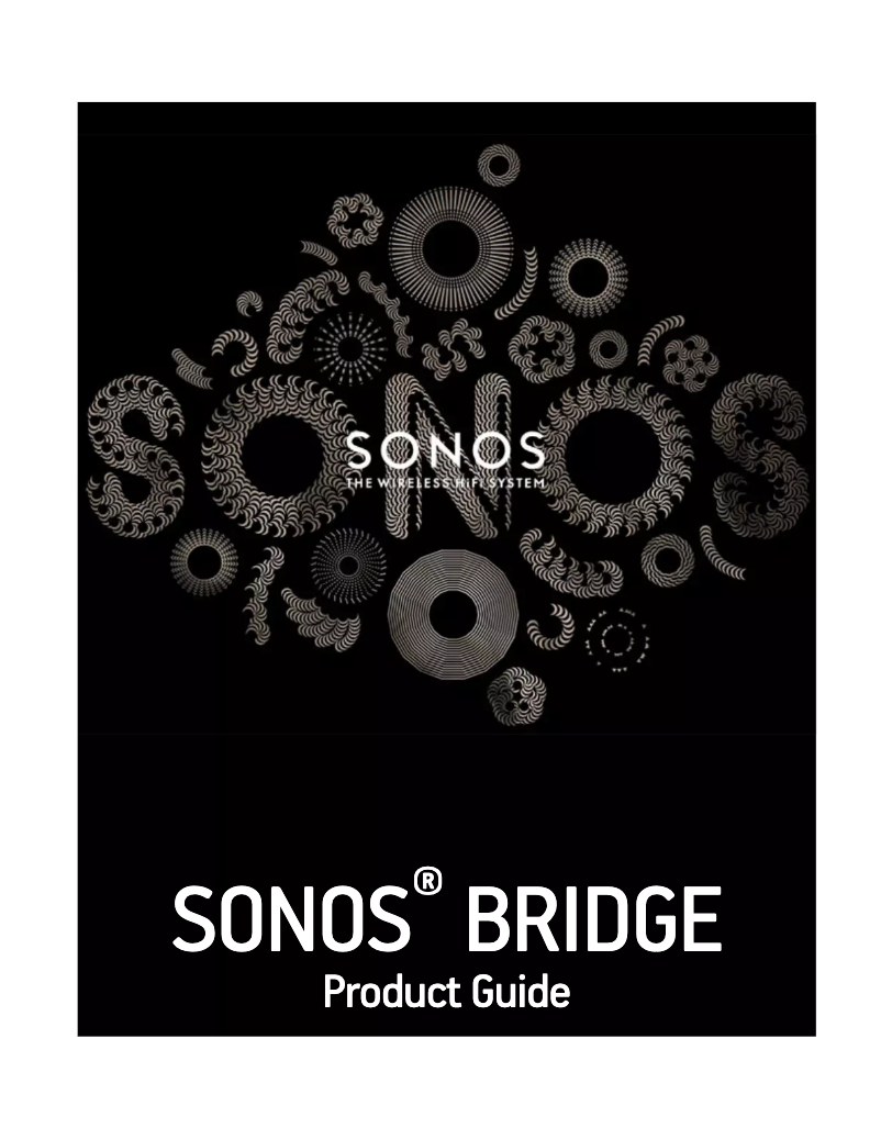 Página 1 del manual Manual de usuario Sonos ZoneBridge
