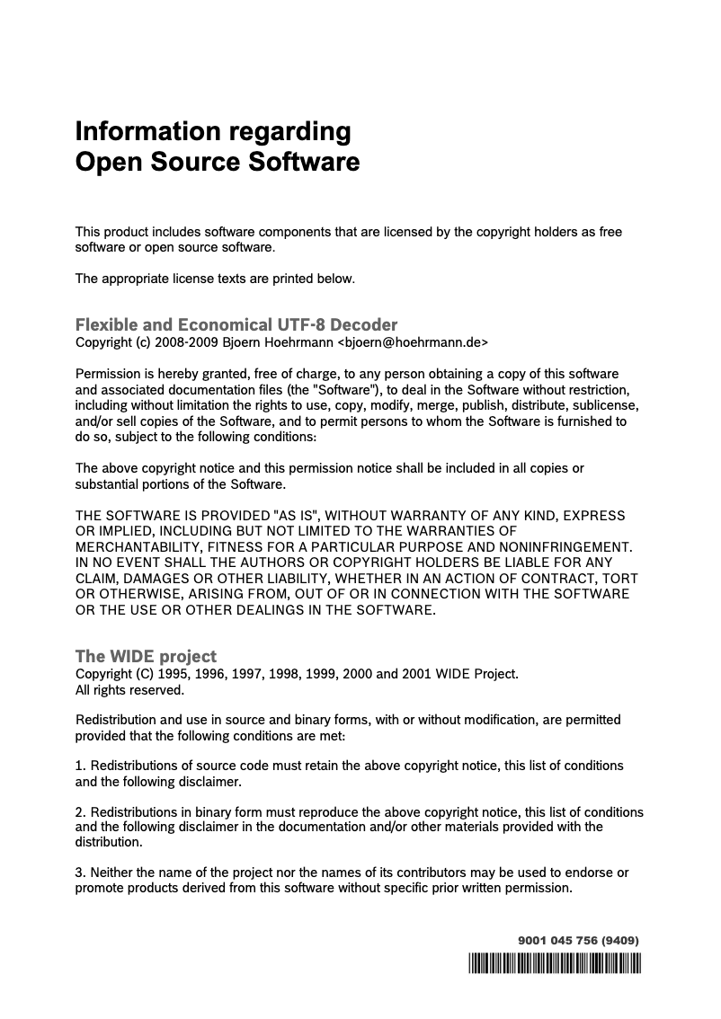 Page 1 de la notice Manuel utilisateur Siemens SN258I06JT