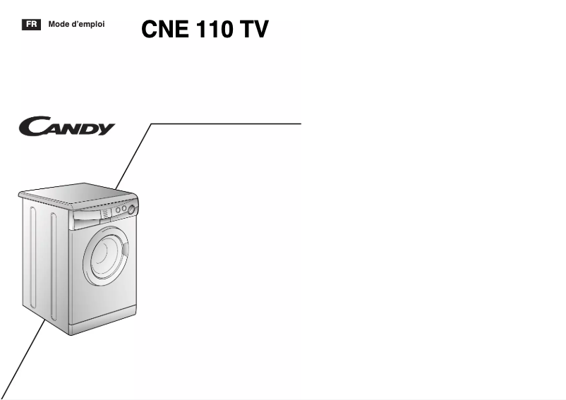 Image de la première page du manuel de l'appareil LBCNE110TV47