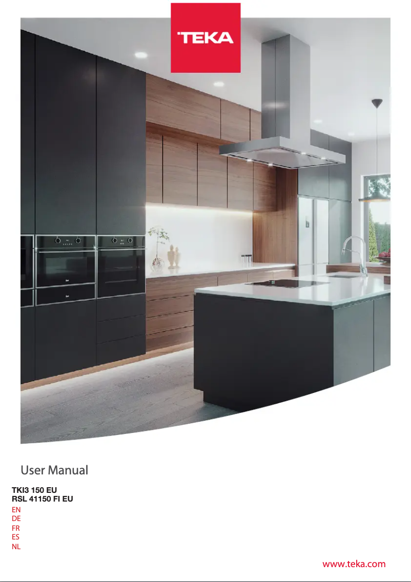 Page 1 de la notice Manuel utilisateur Teka TKI3 150