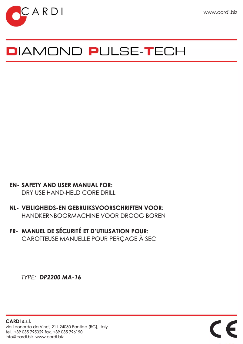 Image de la première page du manuel de l'appareil A-2225