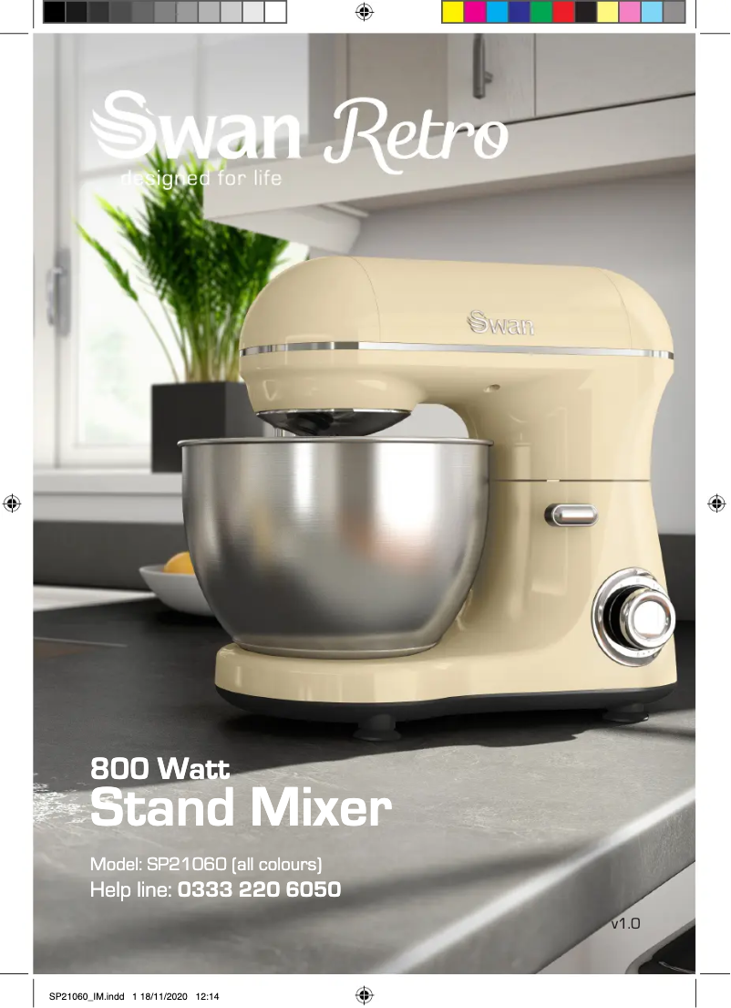 Page 1 de la notice Manuel utilisateur Swan SP21060