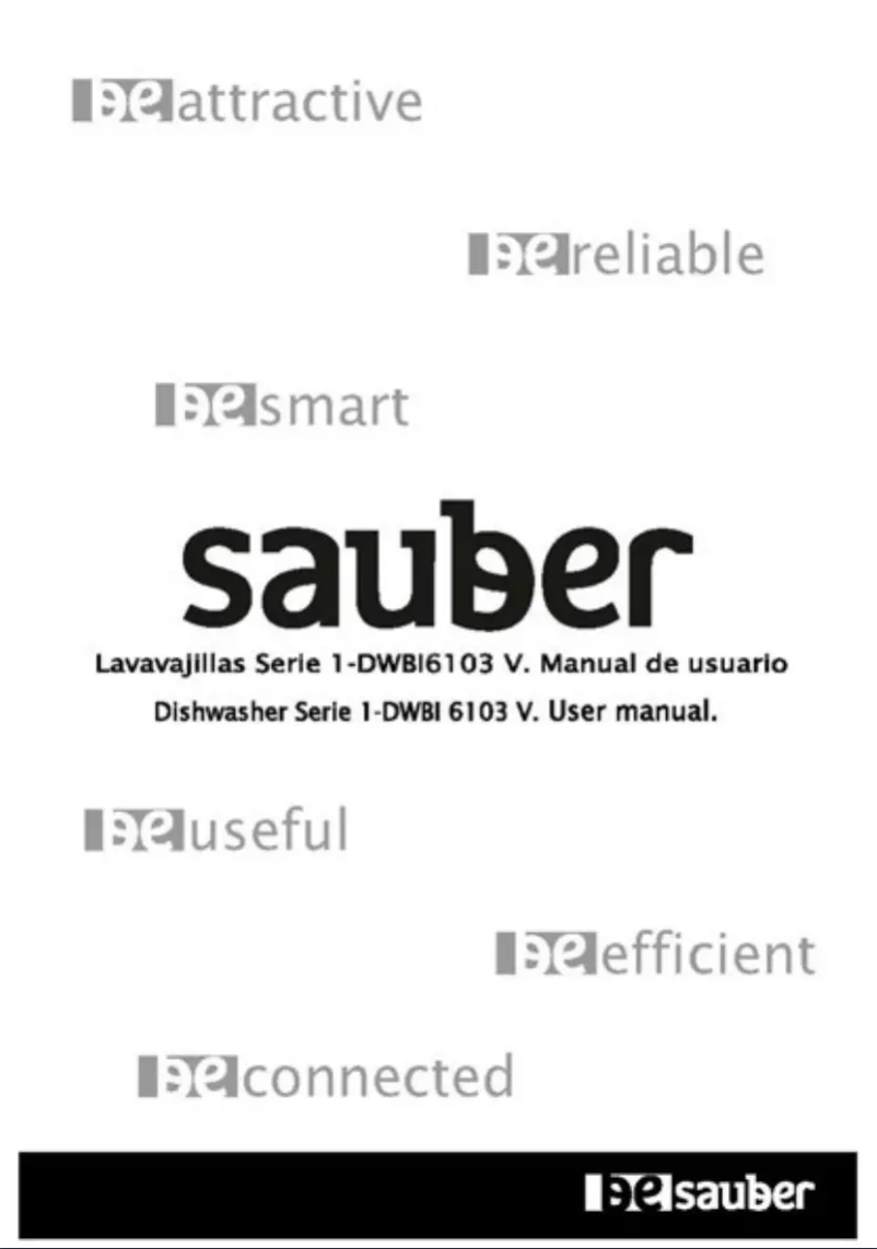 Page 1 de la notice Manuel utilisateur Sauber SERIE 1-DWBI6013 V