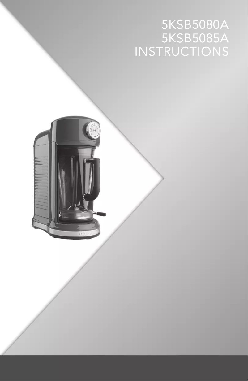 Image de la première page du manuel de l'appareil 5KSB5085A