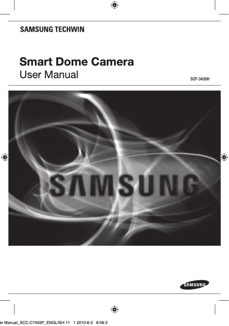 Page 1 de la notice Manuel utilisateur Samsung SCP-3430H