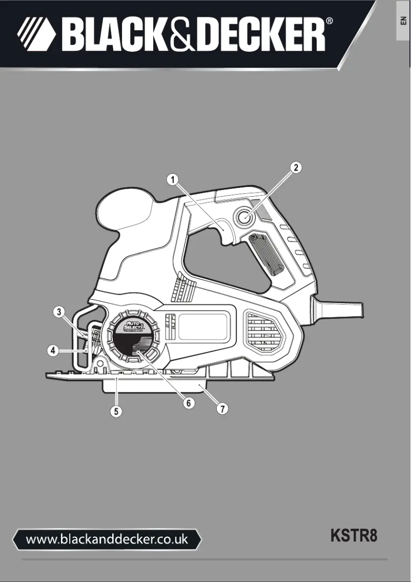 Image de la première page du manuel de l'appareil KSTR8K