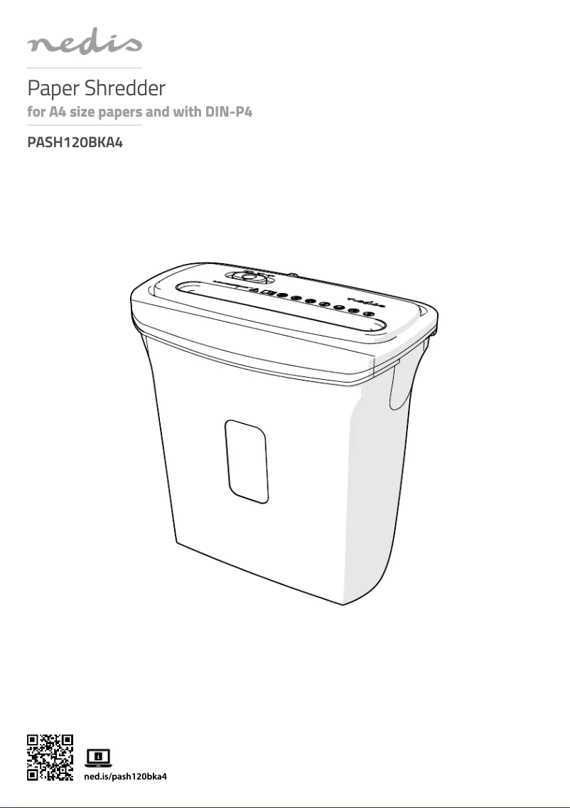 Page n°1 - Manuel utilisateur Nedis PASH120BKA4