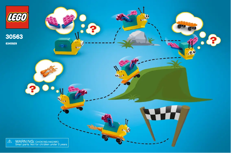 Page n°1 - Manuel utilisateur Lego 30563