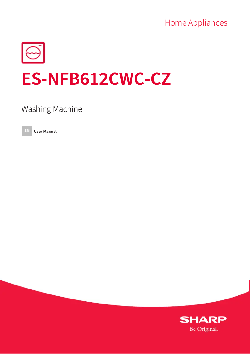 Page n°1 - Manuel utilisateur Sharp ES-NFB612CWC-CZ