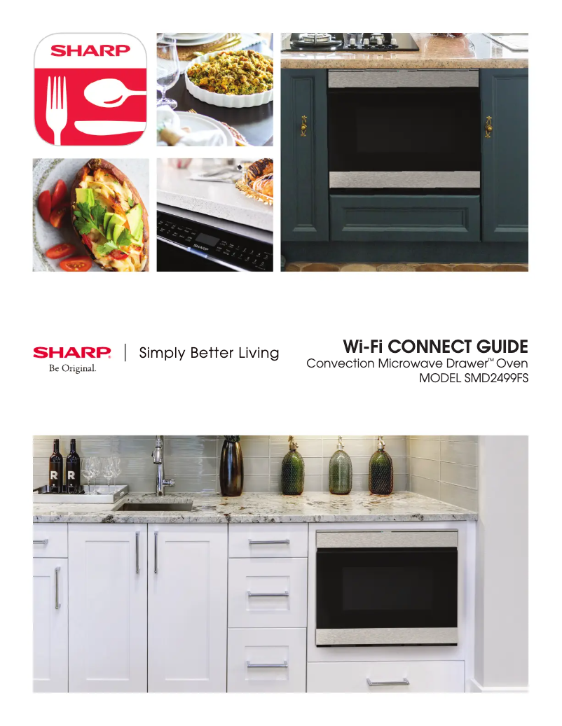 Page 1 de la notice Guide de démarrage rapide Sharp SMD2499FS