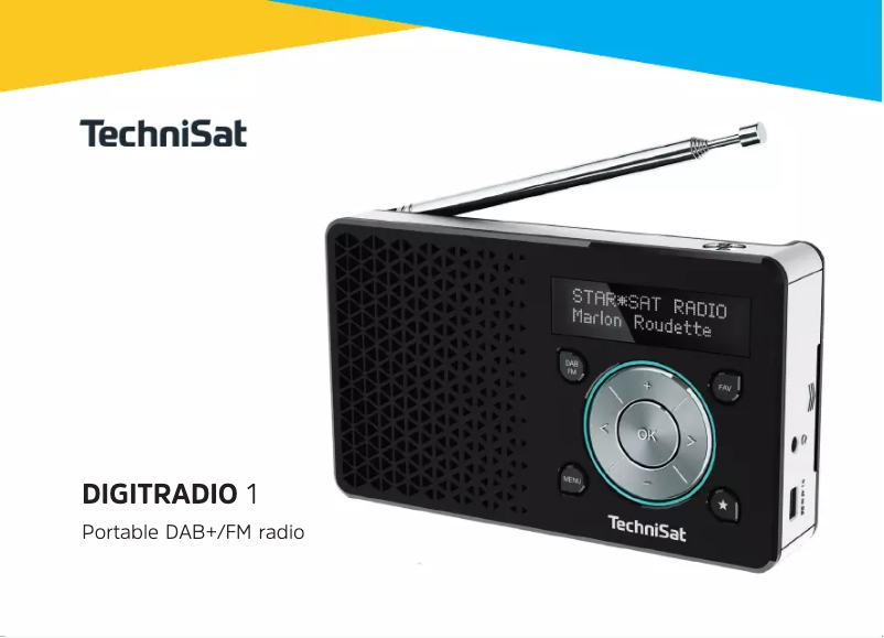 Page n°1 - Manuel utilisateur TechniSat DigitRadio 1