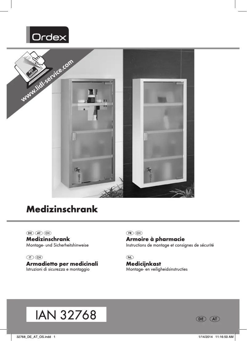 Image de la première page du manuel de l'appareil IAN 32768