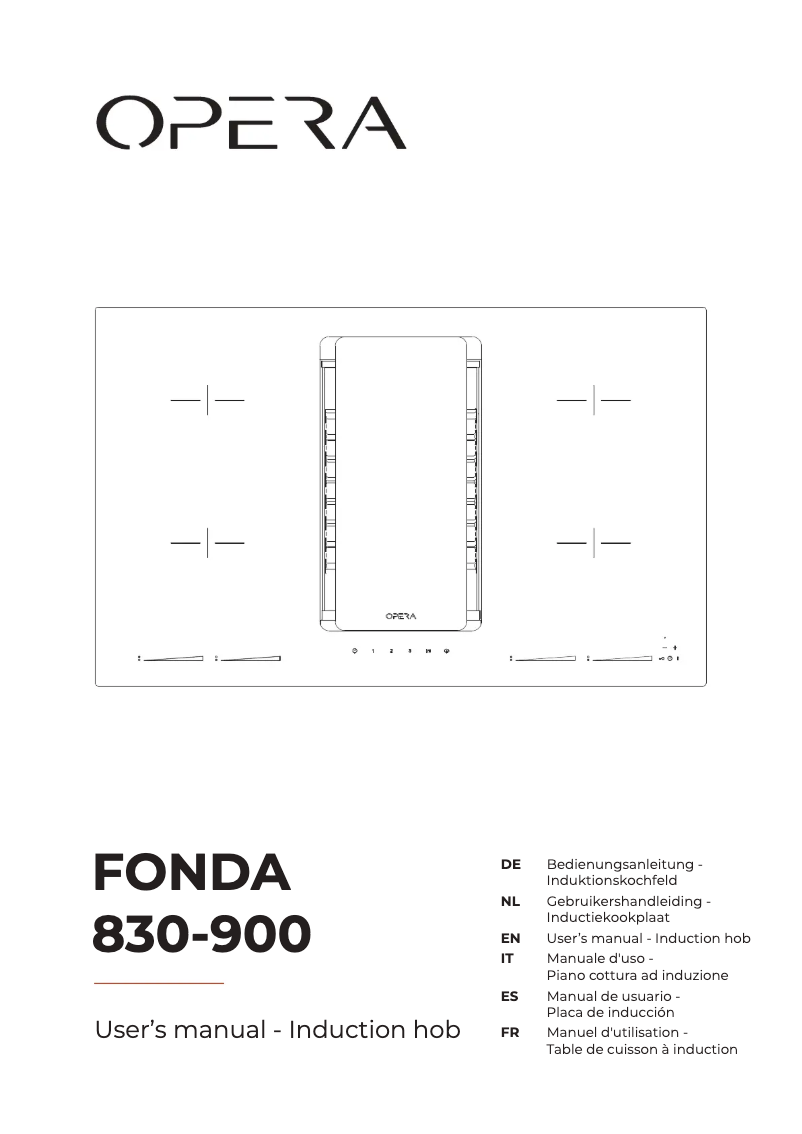Image de la première page du manuel de l'appareil Fonda 900 DFO90A1