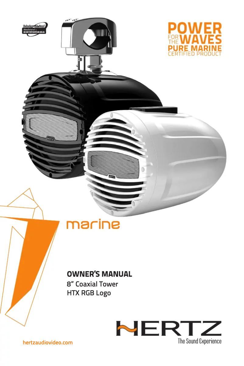 Page 1 de la notice Manuel utilisateur Hertz HTX 8 M-CL-TW