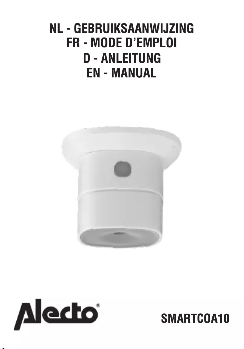 First page image of the manual for SMARTCOA10