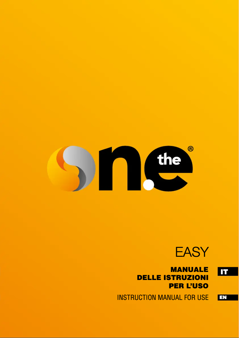 Image de la première page du manuel de l'appareil EASY