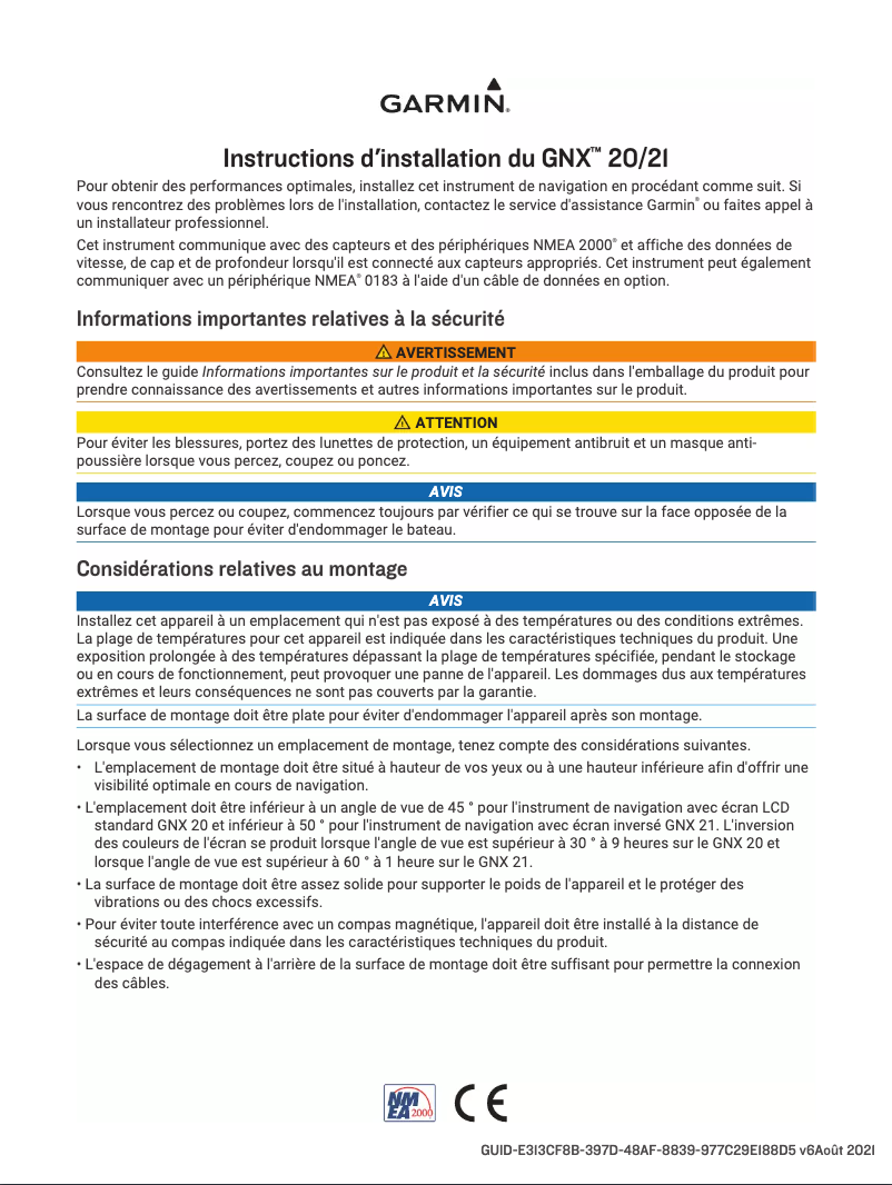 Image de la première page du manuel de l'appareil GDT 43