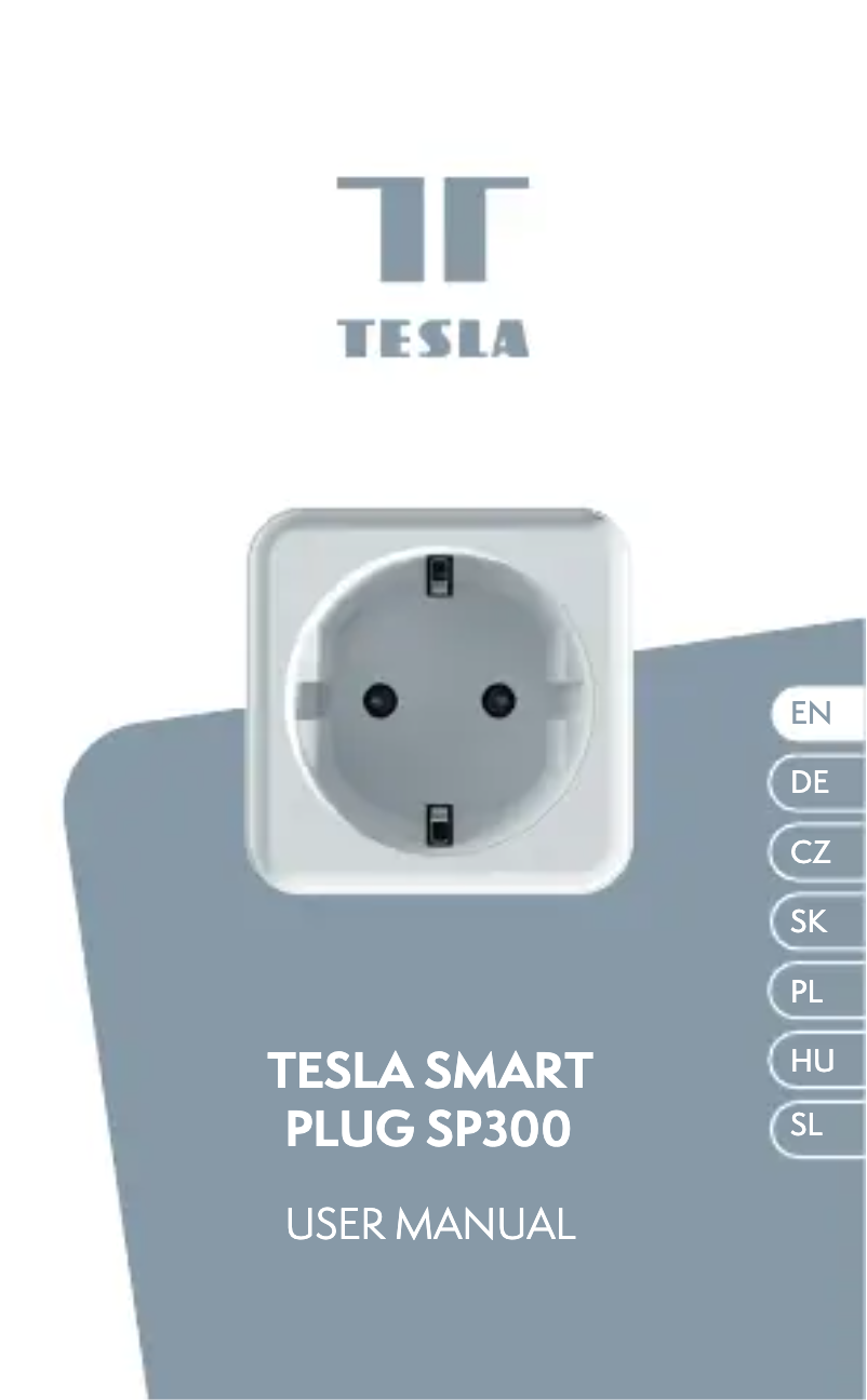 Página 1 del manual Manual de usuario Tesla Smart Plug SP300