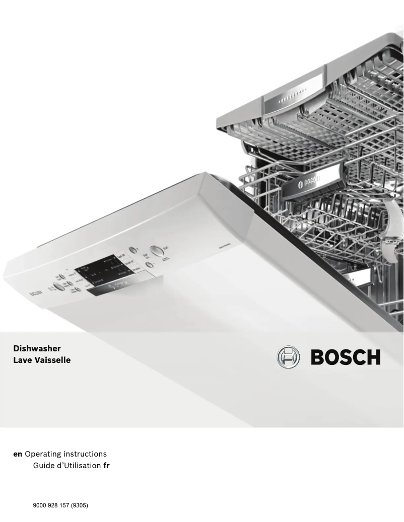 Page 1 de la notice Manuel utilisateur Bosch SHV9PT53UC