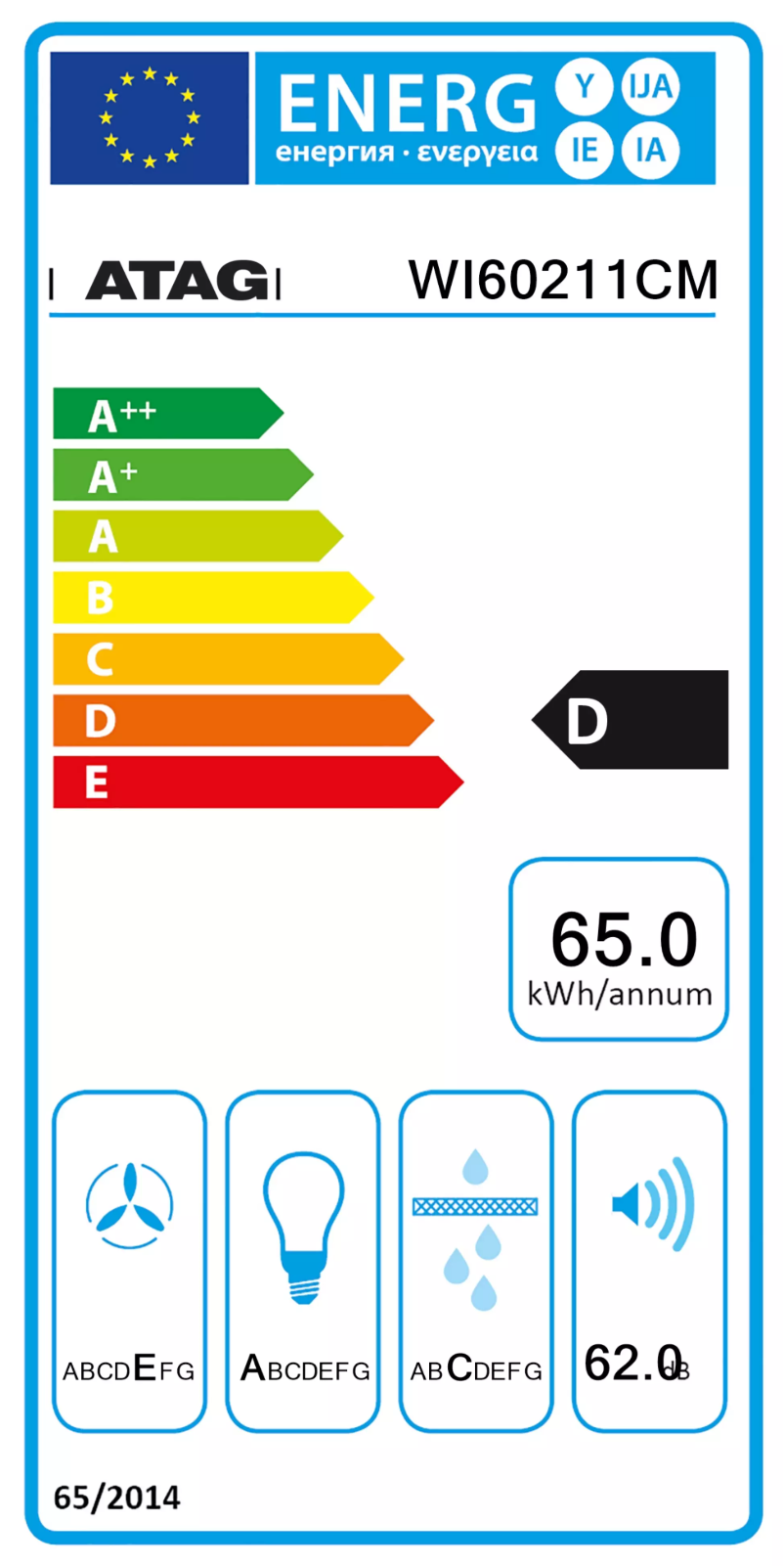 Image de la première page du manuel de l'appareil WI60211CM