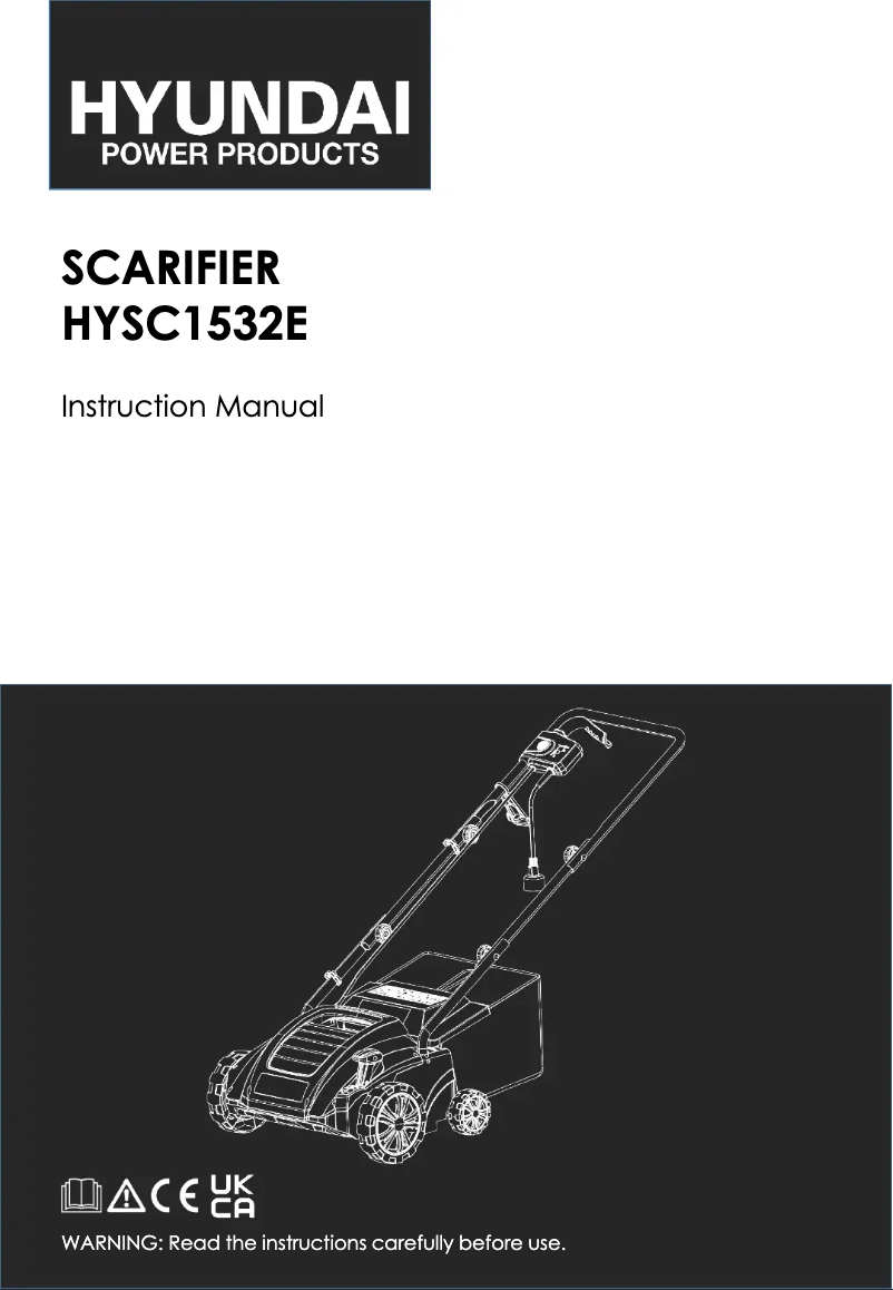 Page 1 de la notice Manuel utilisateur Hyundai HYSC1532E