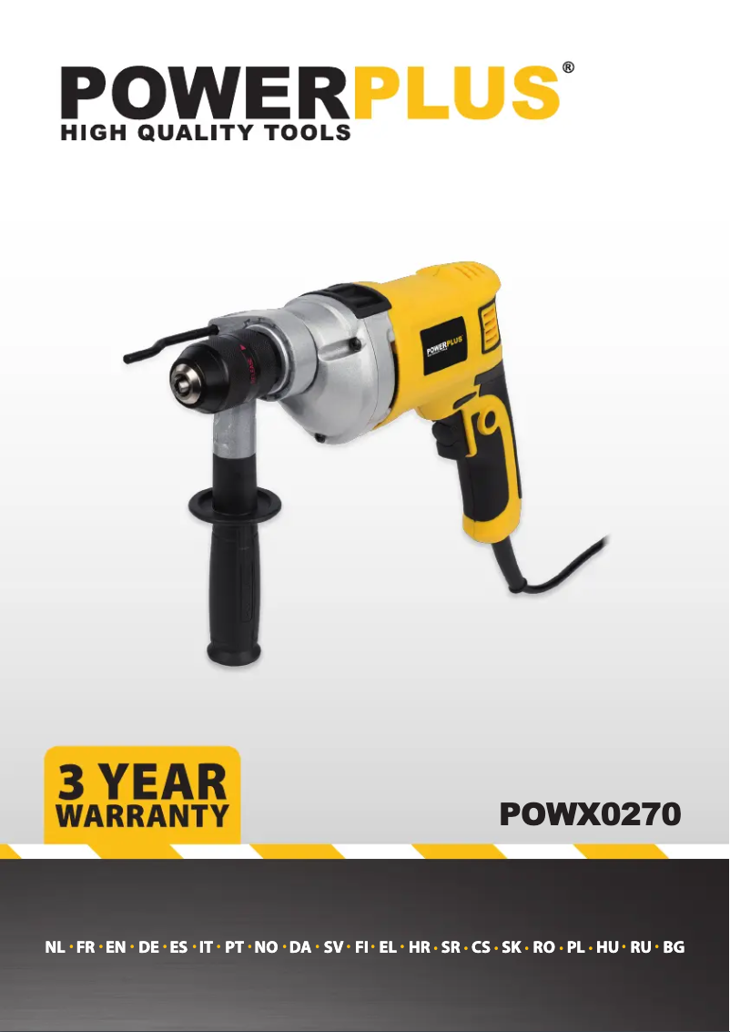 Página 1 del manual Manual de usuario PowerPlus POWX0270