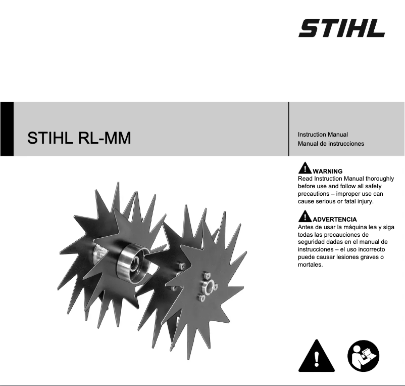 Page 1 de la notice Manuel utilisateur Stihl RL-MM