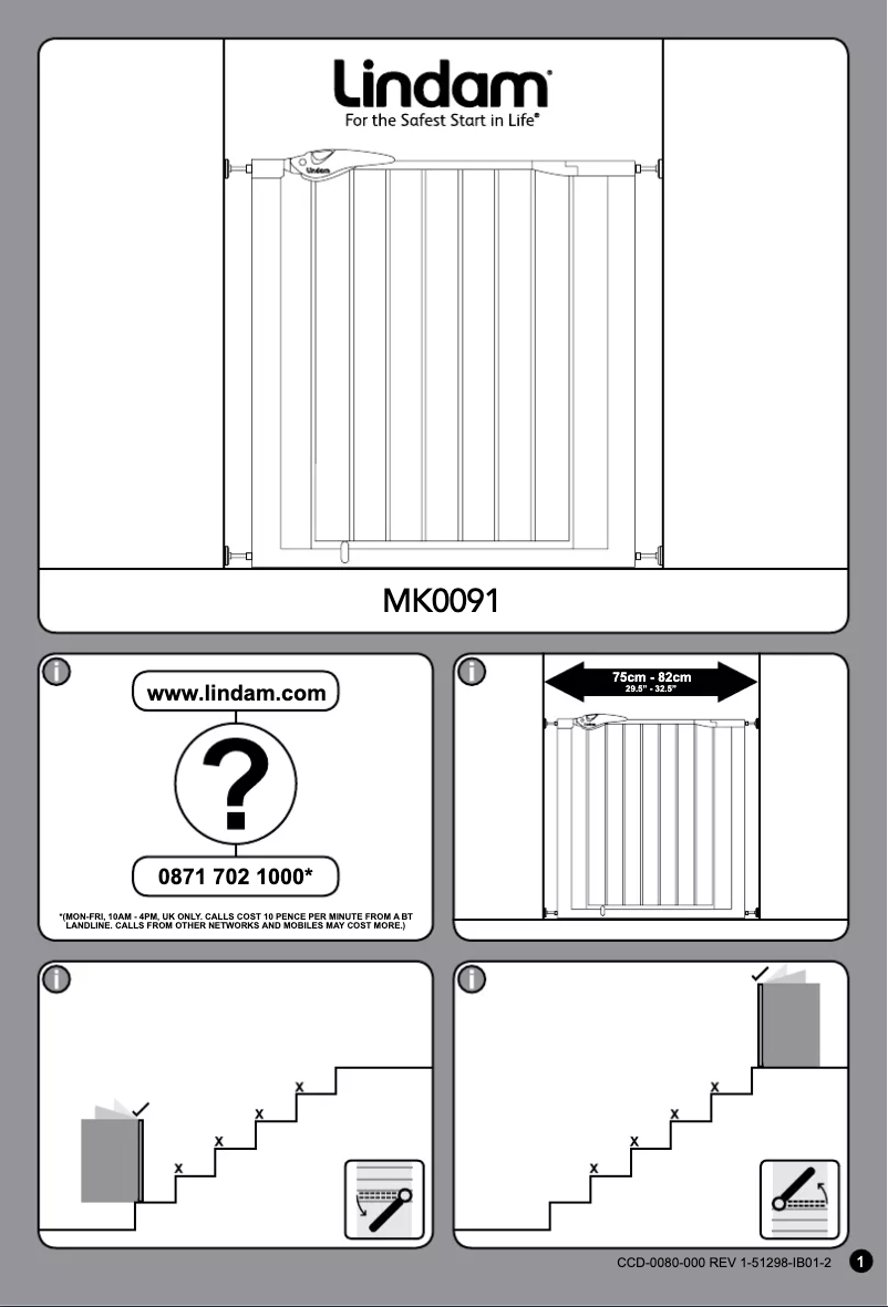 Image de la première page du manuel de l'appareil Easy Fit Plus Deluxe