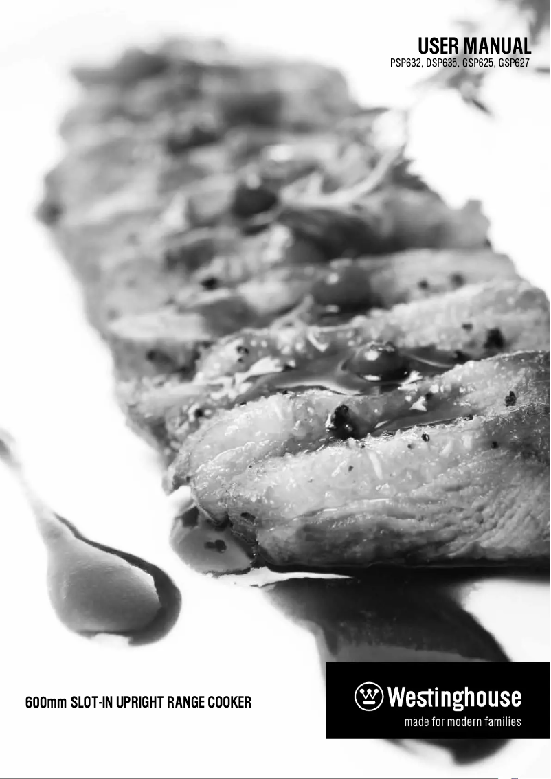 Image de la première page du manuel de l'appareil GSP627S