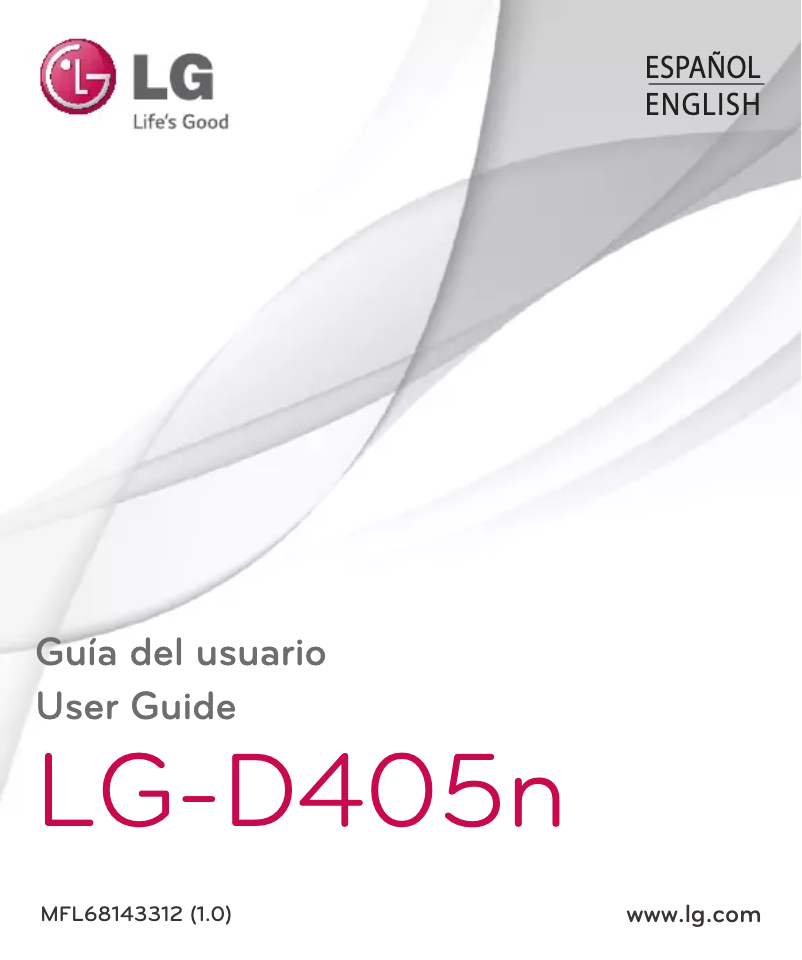 Page n°1 - Manuel utilisateur LG D450N