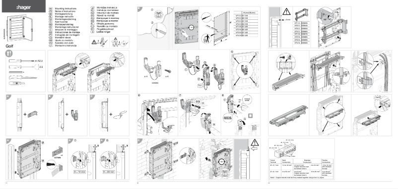 Image de la première page du manuel de l'appareil VF108PT