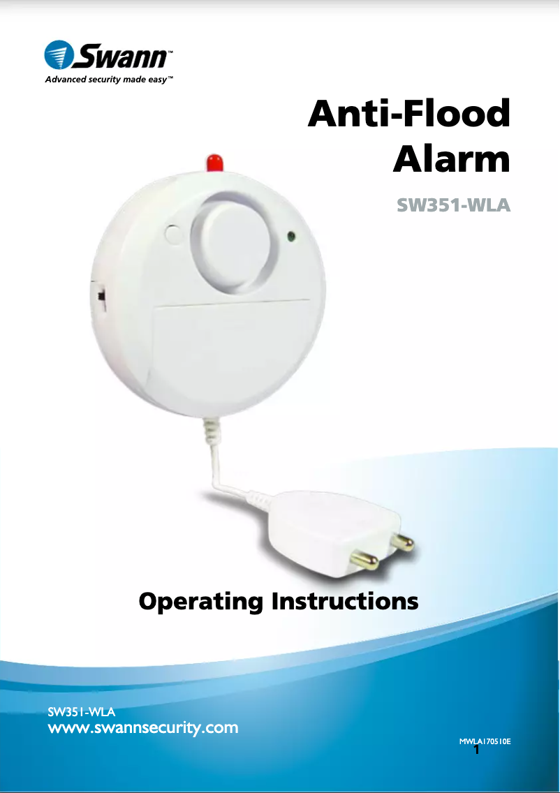 Page n°1 - Manuel utilisateur Swann SW351-WLA