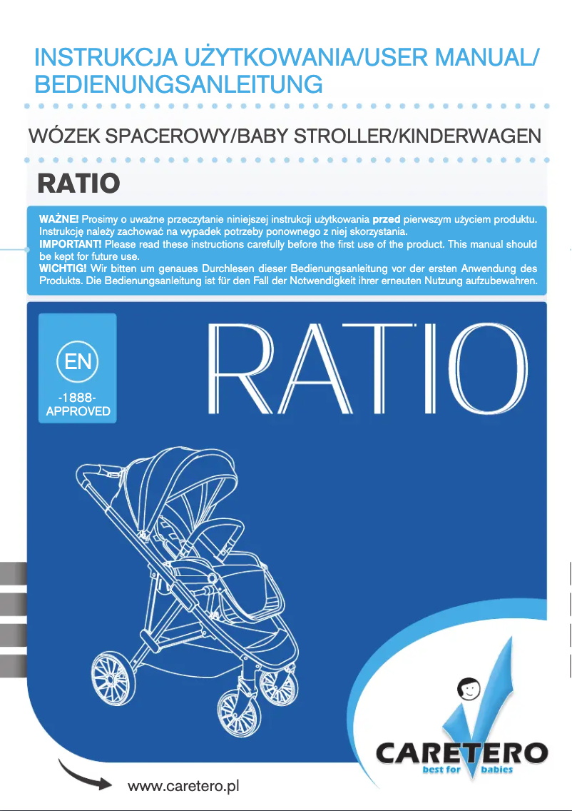 Image de la première page du manuel de l'appareil Ratio