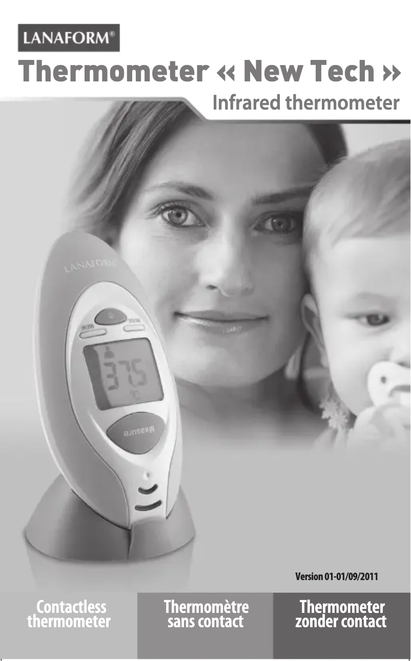 Page n°1 - Manuel utilisateur Lanaform New Tech