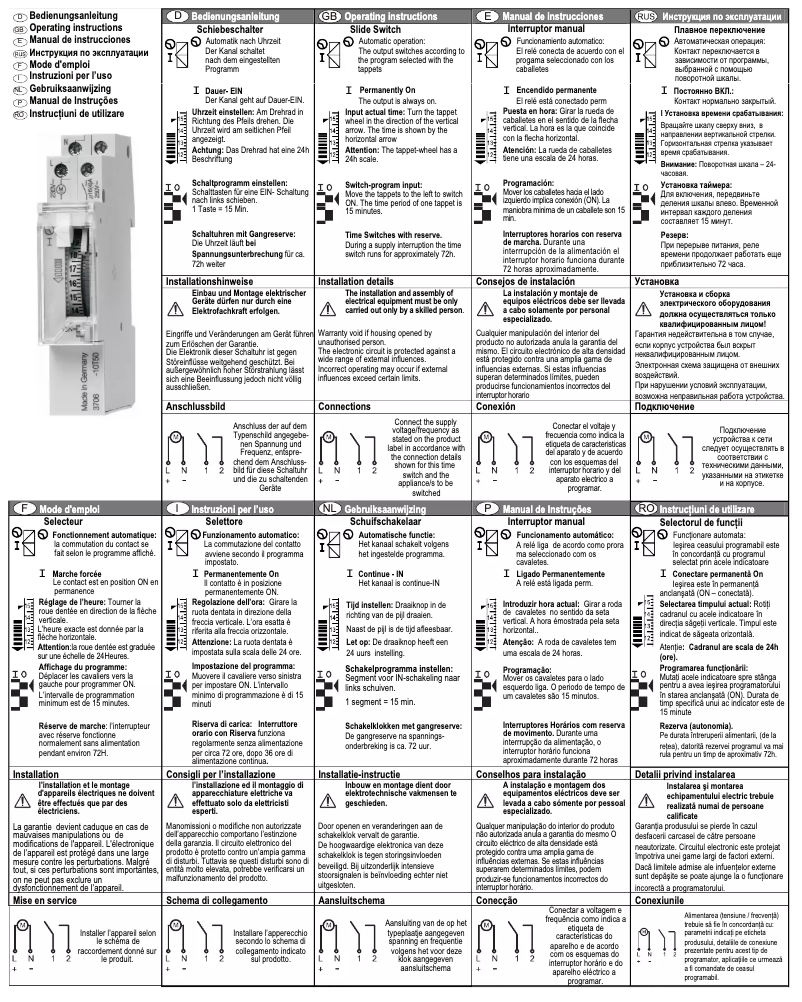 Image de la première page du manuel de l'appareil VS 14