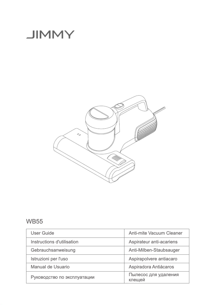 Page n°1 - Manuel utilisateur JIMMY Anti-mite UV WB55