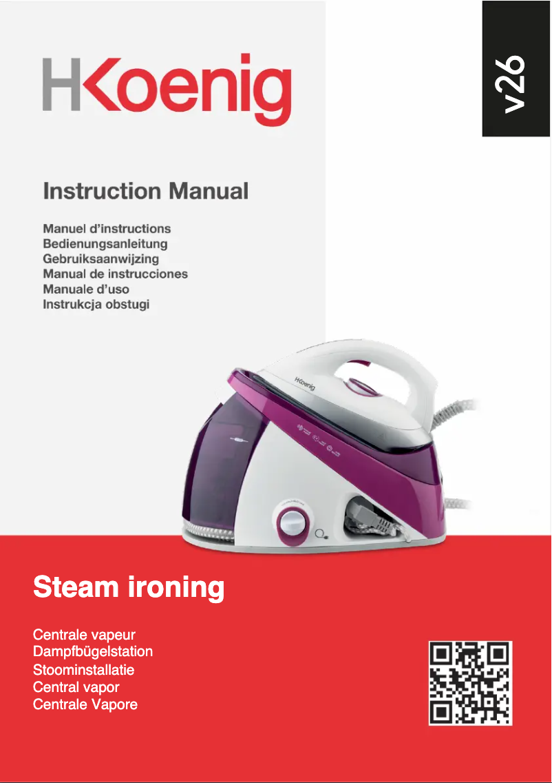 Page n°1 - Manuel utilisateur H.Koenig V26