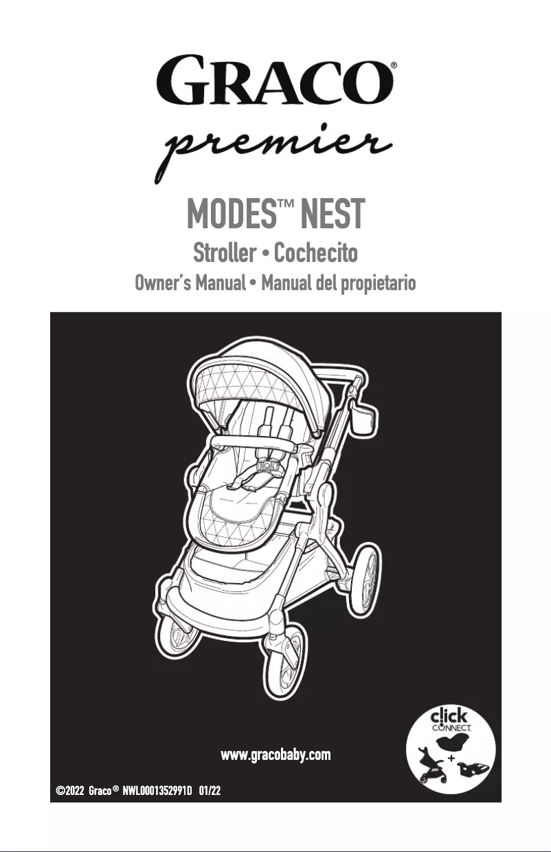 Page n°1 - Manuel utilisateur Graco Premier Modes Nest