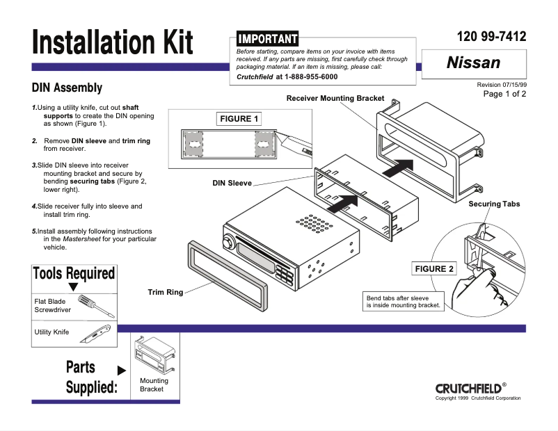 Página 1 del manual Manual de usuario Metra 99-7412