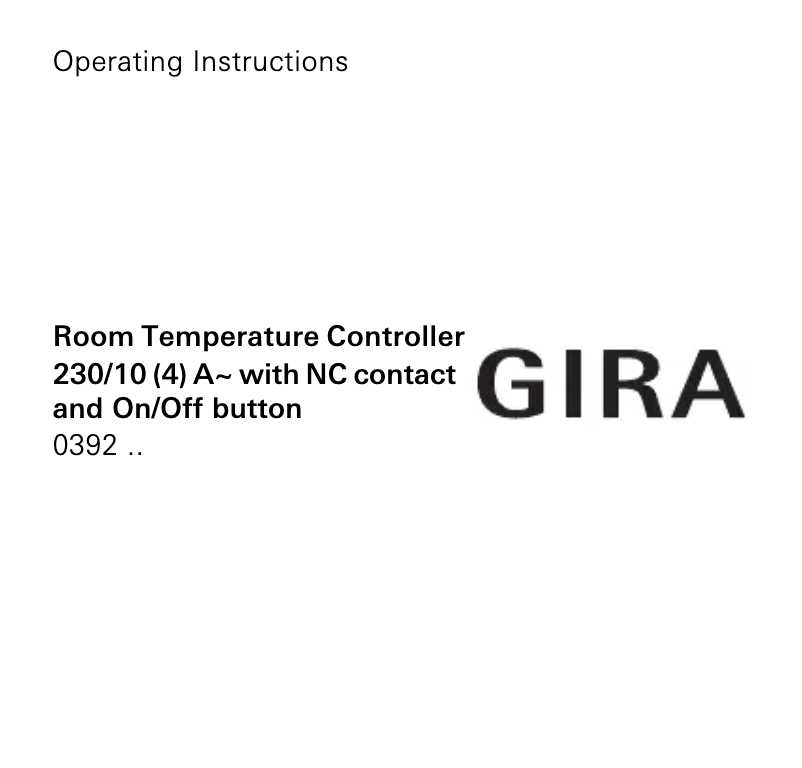 Imagen de la primera página del manual del dispositivo 039201