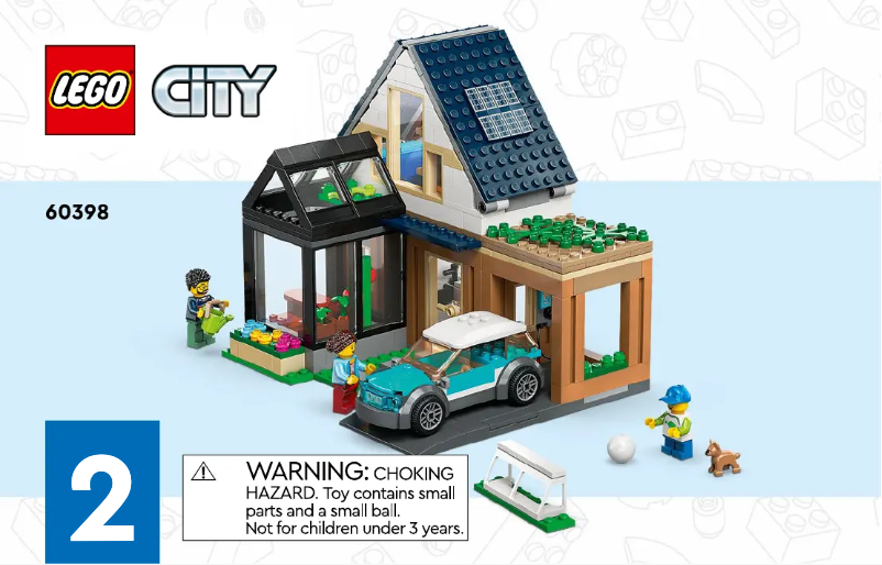 Page n°1 - Consignes visuelles Lego City 60398