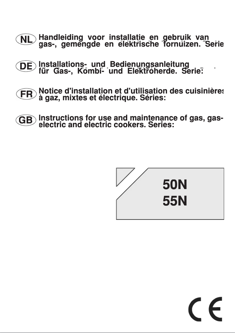 Page 1 de la notice Manuel utilisateur Etna 1554WT