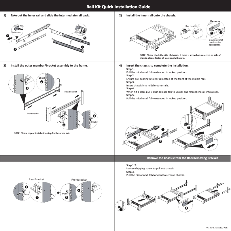 Page n°1 - Instructions / montage Gigabyte H262-NO0