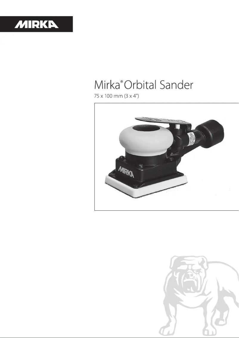Page n°1 - Manuel utilisateur Mirka OS 343CV