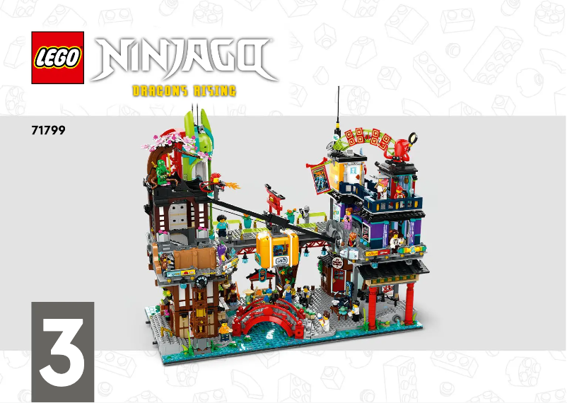 Image de la première page du manuel de l'appareil Ninjago 71799