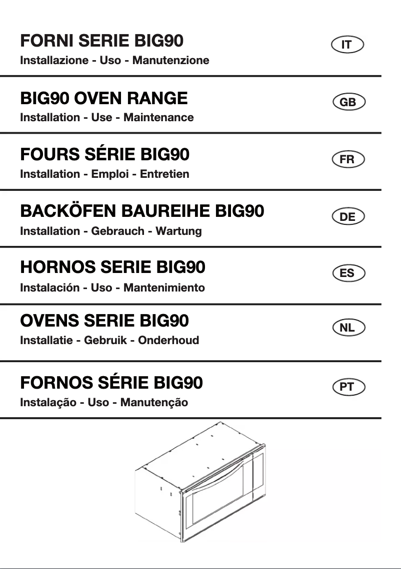 Page 1 de la notice Manuel utilisateur Candy FNP319/1X