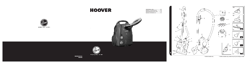Página 1 del manual Manual de usuario Hoover SN70_SN40011