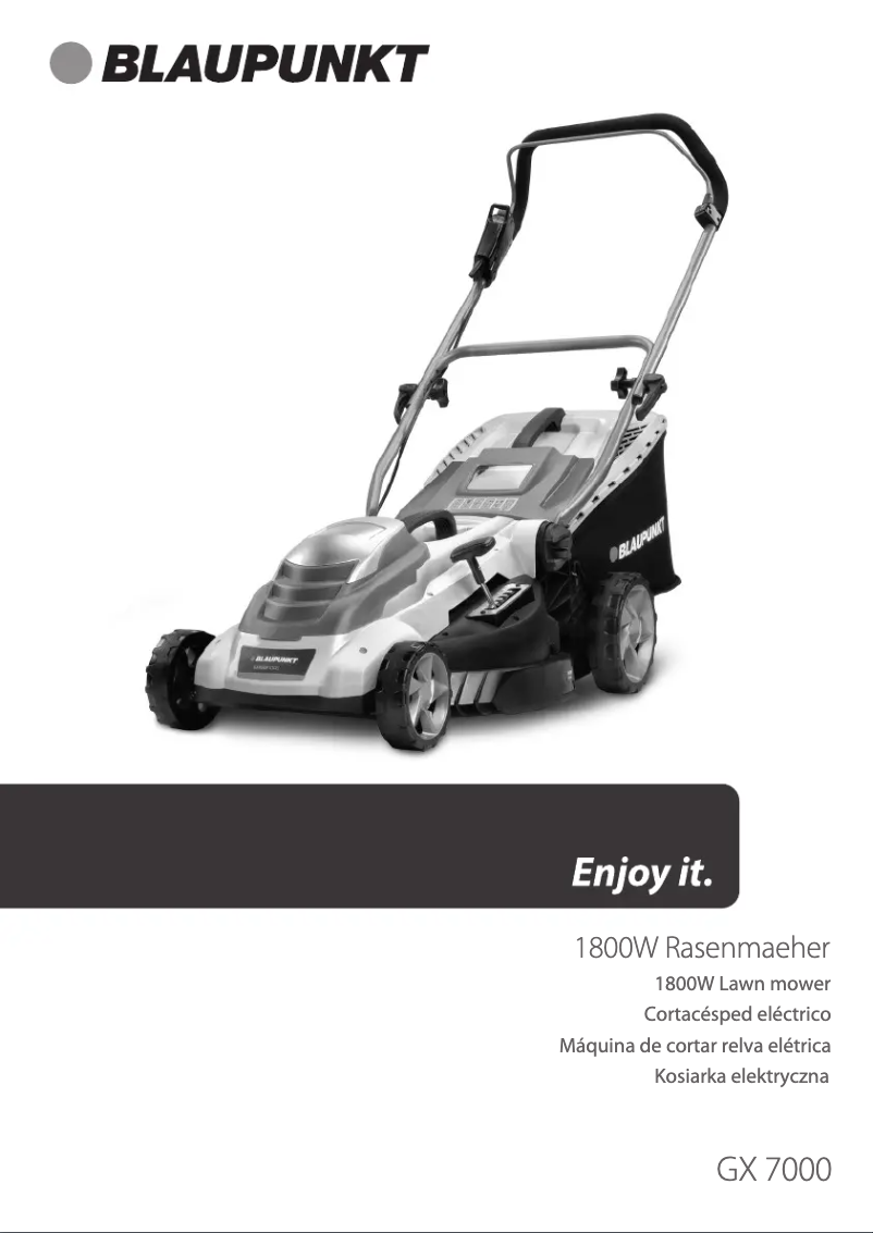 Page 1 de la notice Manuel utilisateur Blaupunkt GX 7000