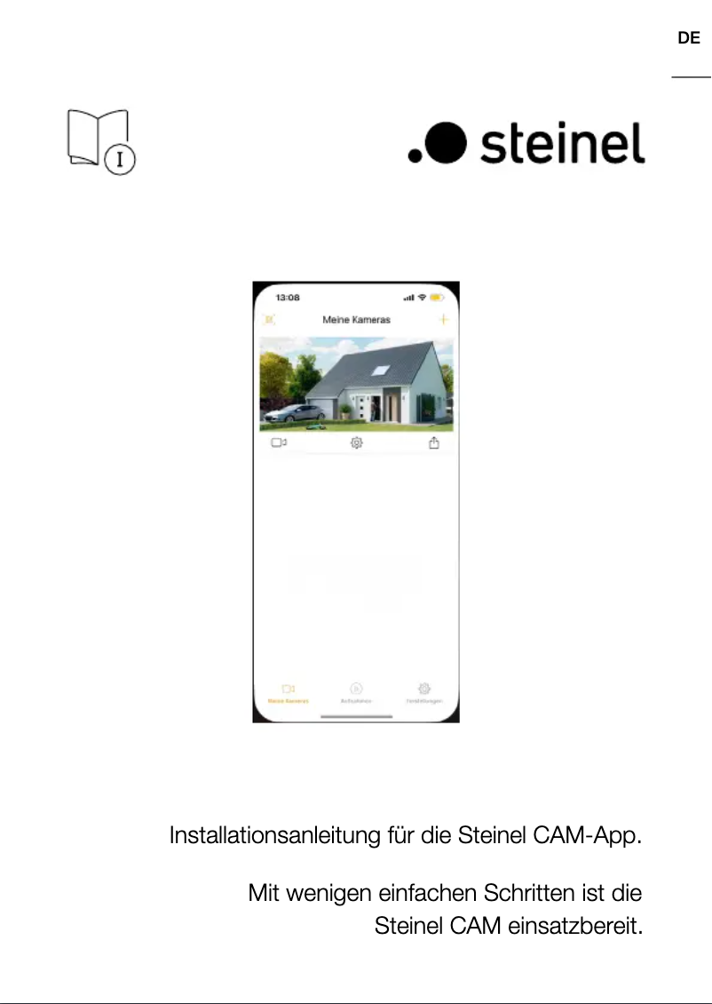 Page 1 de la notice Guide de démarrage rapide Steinel L 620 CAM SC